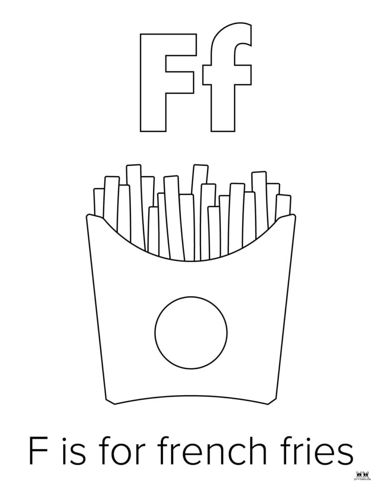 Letter F Worksheets - 50 FREE Printables | Printabulls
