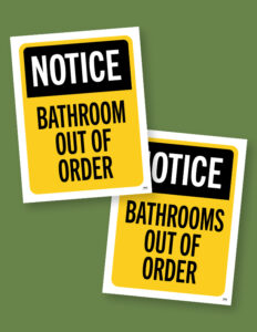 Out Of Order Signs 25 FREE Printable - Printable Out Of Order Sign 16 232x300 