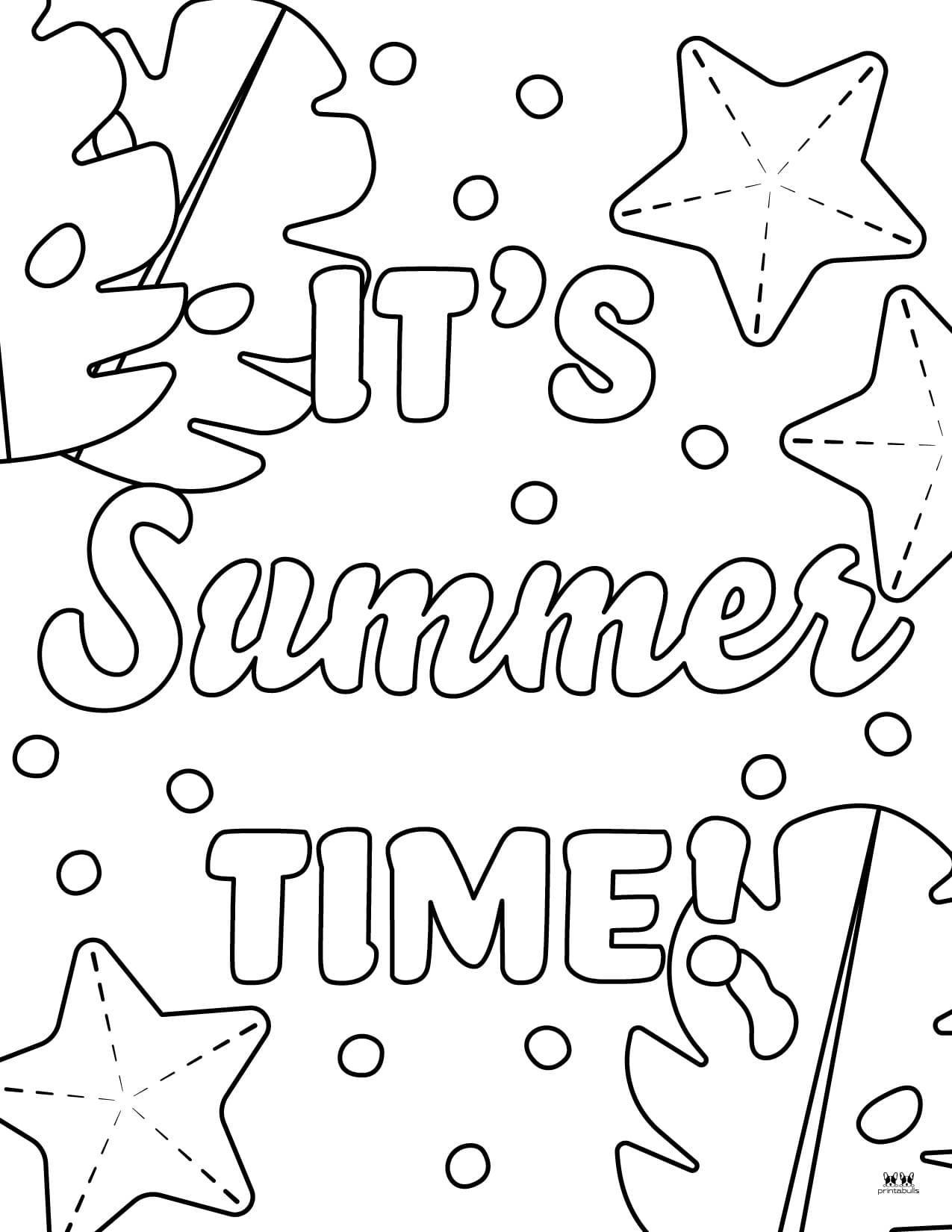 Summer Coloring Pages 100 FREE Printable Pages Printabulls