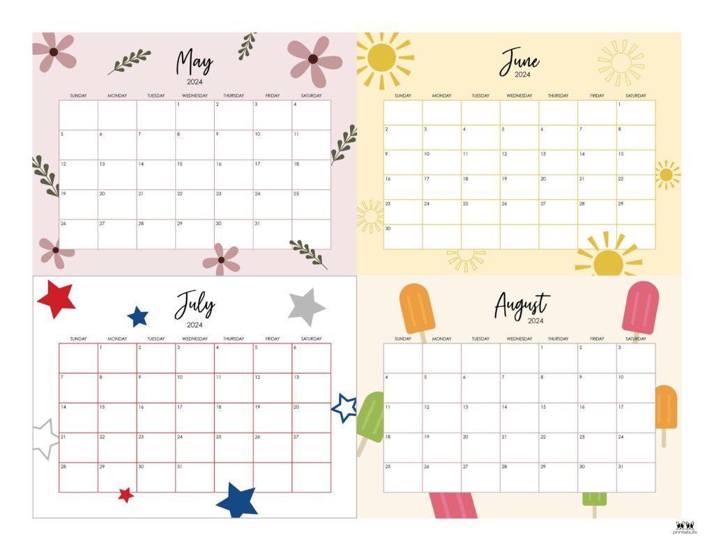 Printable-2024-Four-Month-Calendar-16