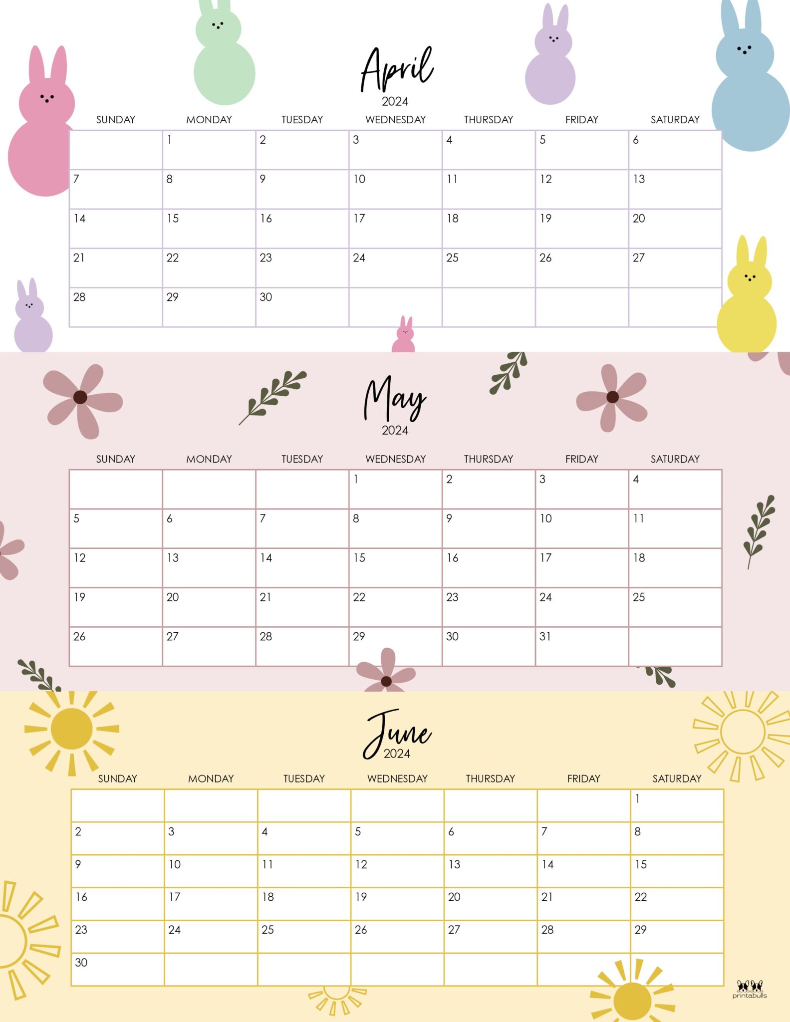 Three Month/Quarterly Calendars 36 FREE Calendars Printabulls