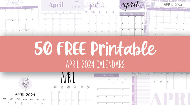 April 2025 Calendar Printable