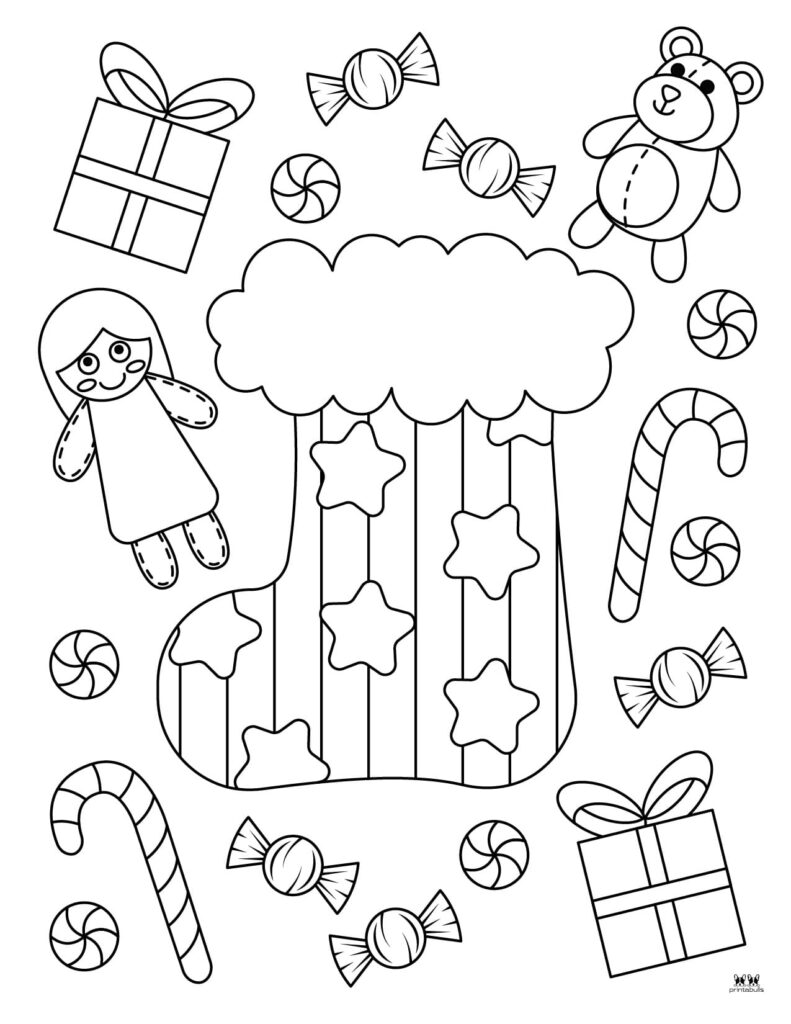 Printable-Christmas-Stocking-Coloring-Page-18