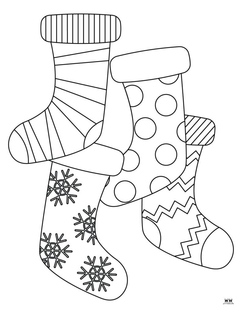 Printable-Christmas-Stocking-Coloring-Page-2