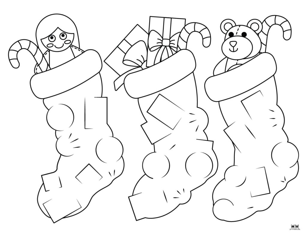 Printable-Christmas-Stocking-Coloring-Page-6