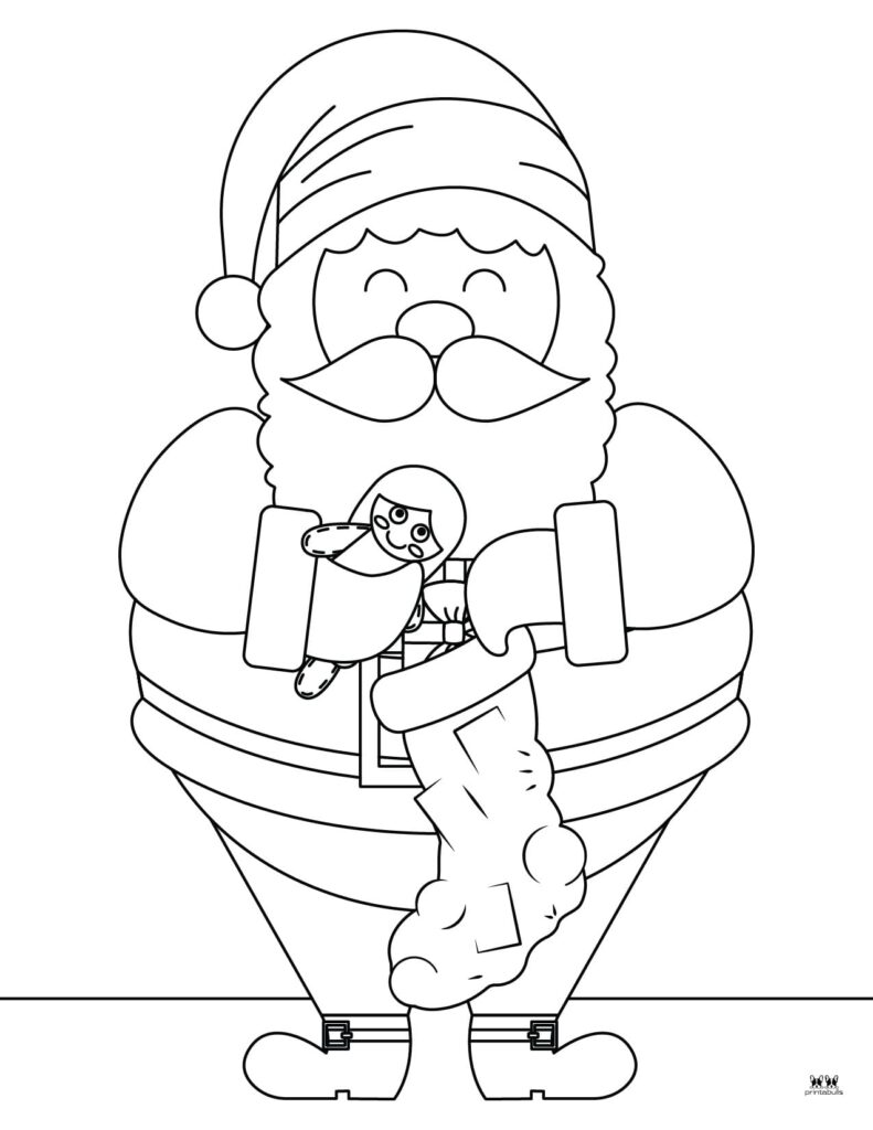 Printable-Christmas-Stocking-Coloring-Page-7