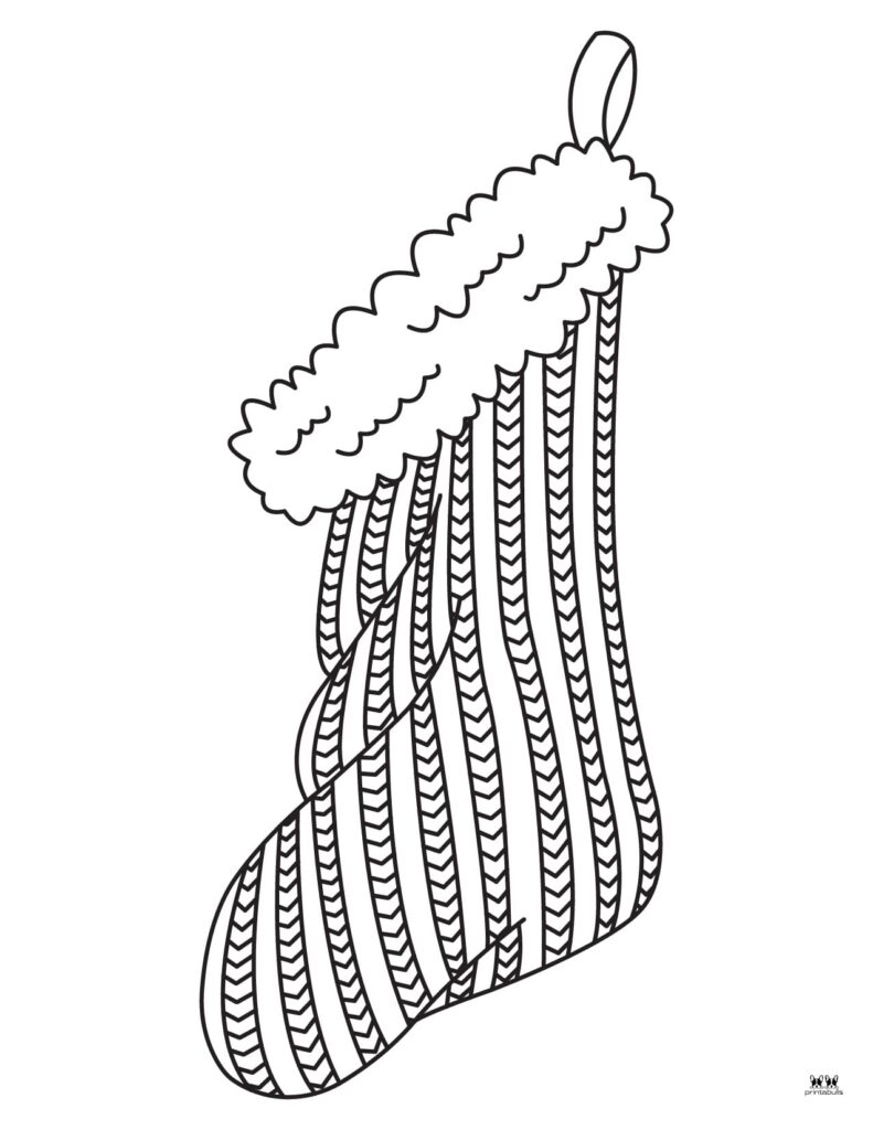 Printable-Christmas-Stocking-Coloring-Page-9