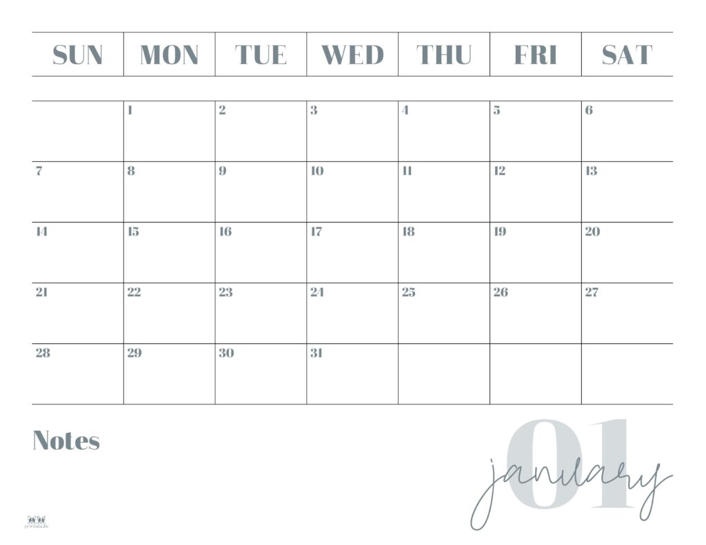 January 2025 Calendars 50 FREE Printables Printabulls, 53 OFF