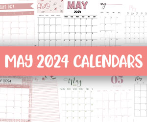 printable may 2024 calendars