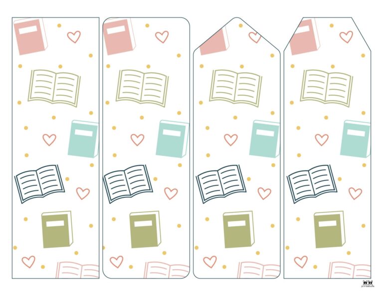 Printable Bookmarks - 500+ FREE Bookmarks | Printabulls