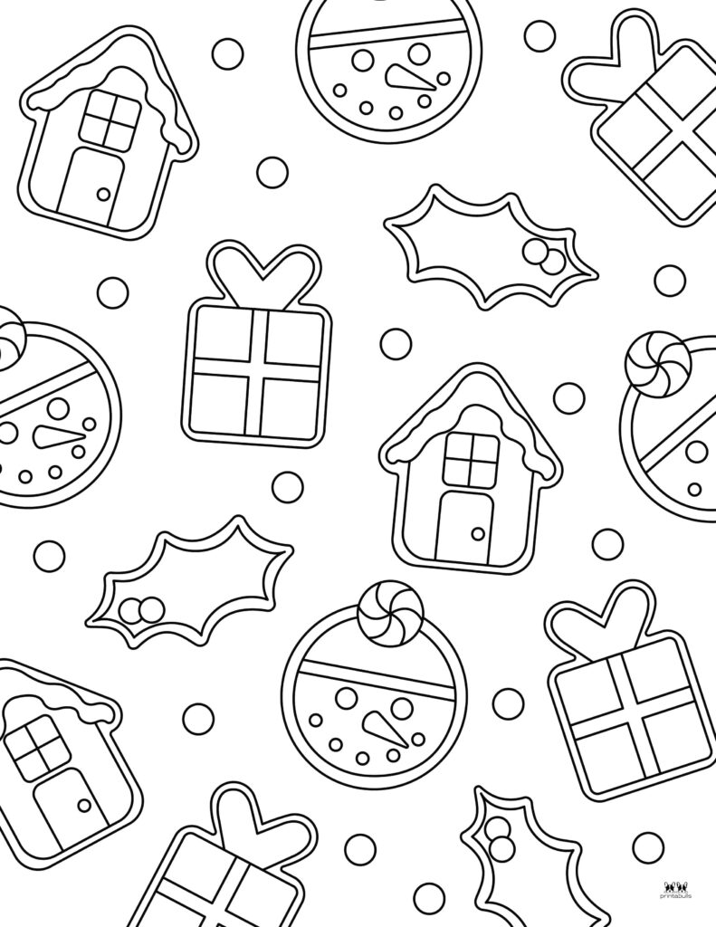 Printable-Christmas-Cookies-Coloring-Page-9