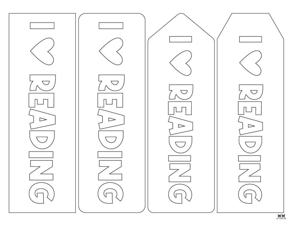 blank bookmark template tes