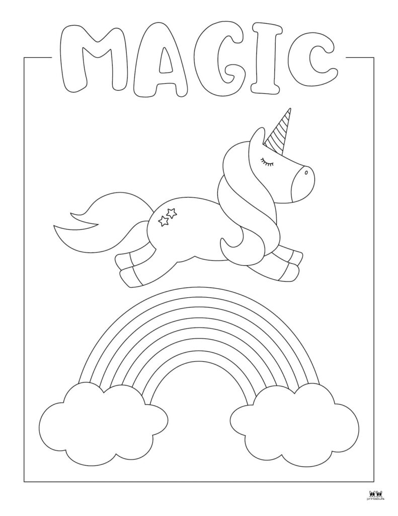 Printable-Easy-Unicorn-Coloring-Page-3