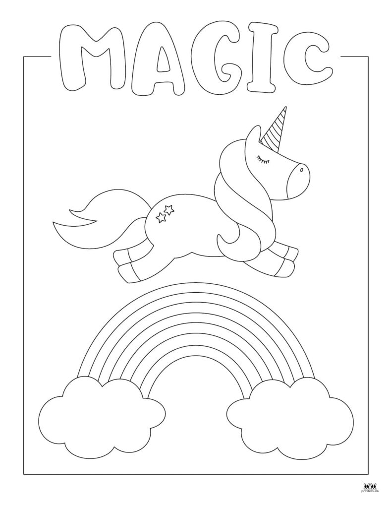 Printable-Easy-Unicorn-Coloring-Page-3