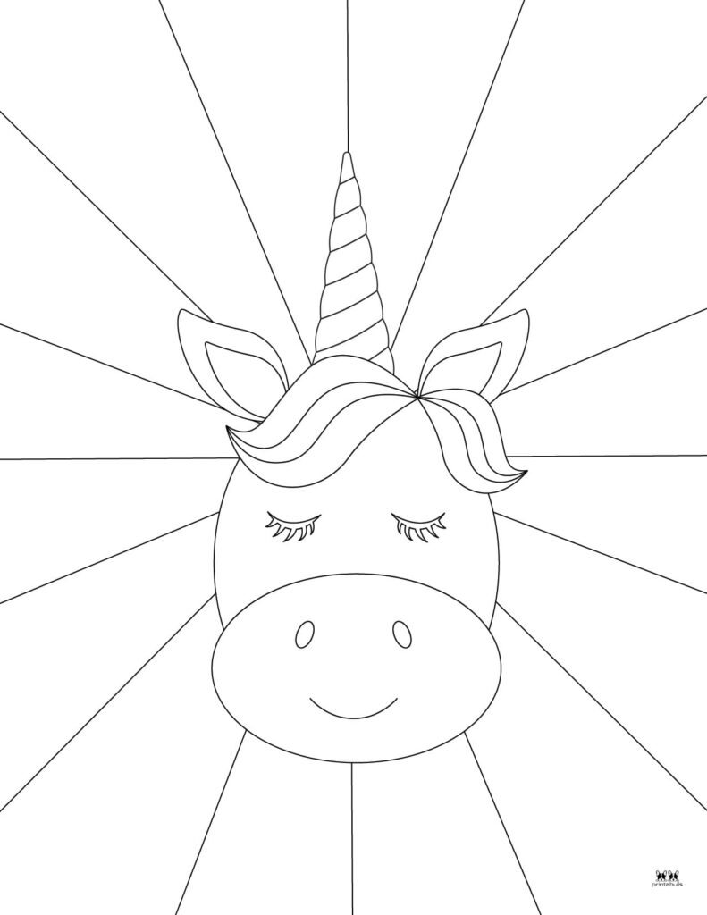 Printable-Easy-Unicorn-Coloring-Page-5