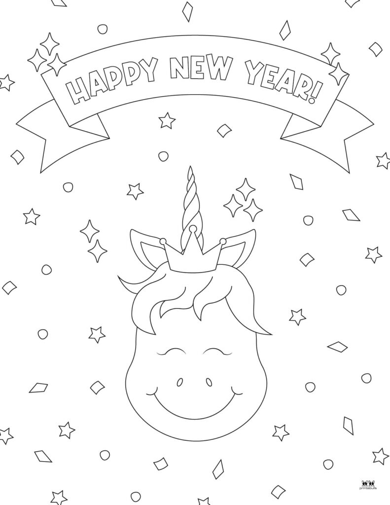 Printable-Holiday-Unicorn-Coloring-Page-1