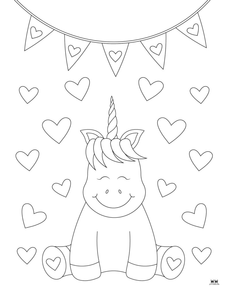 Printable-Holiday-Unicorn-Coloring-Page-3