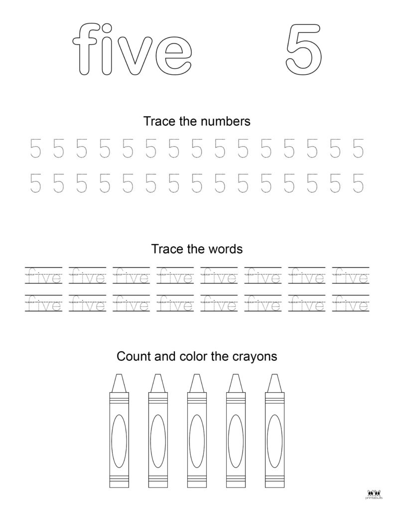 Printable-Number-Five-Tracing-Worksheet-Page-11