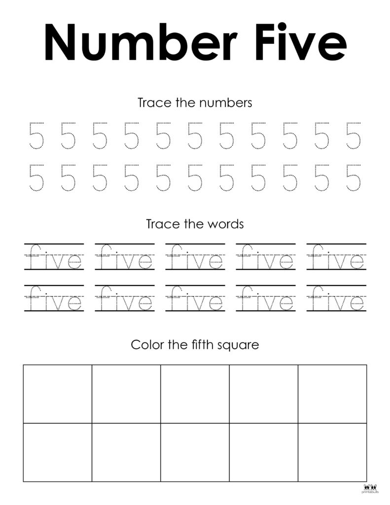 Printable-Number-Five-Tracing-Worksheet-Page-14