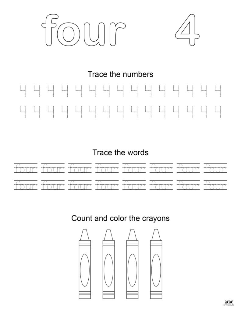 Printable-Number-Four-Tracing-Worksheet-Page-11