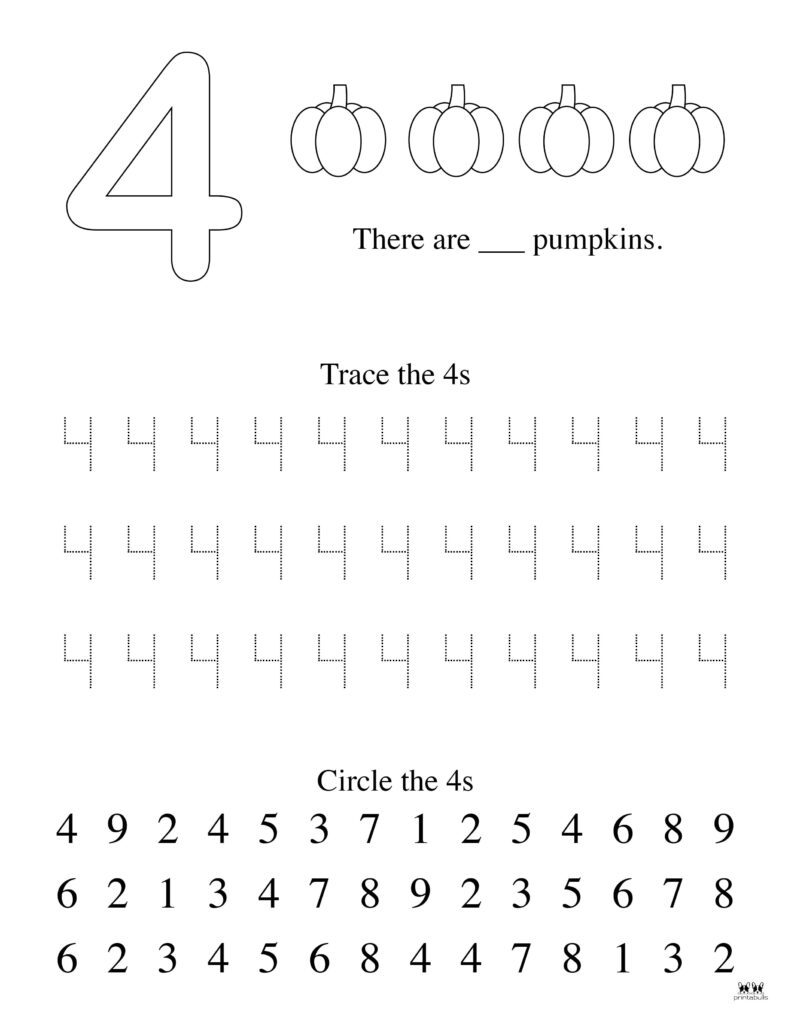 Printable-Number-Four-Tracing-Worksheet-Page-8
