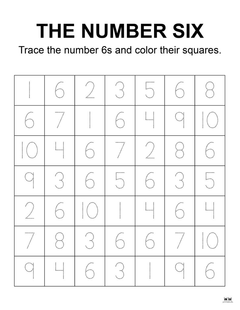 Printable-Number-Six-Tracing-Worksheet-Page-7