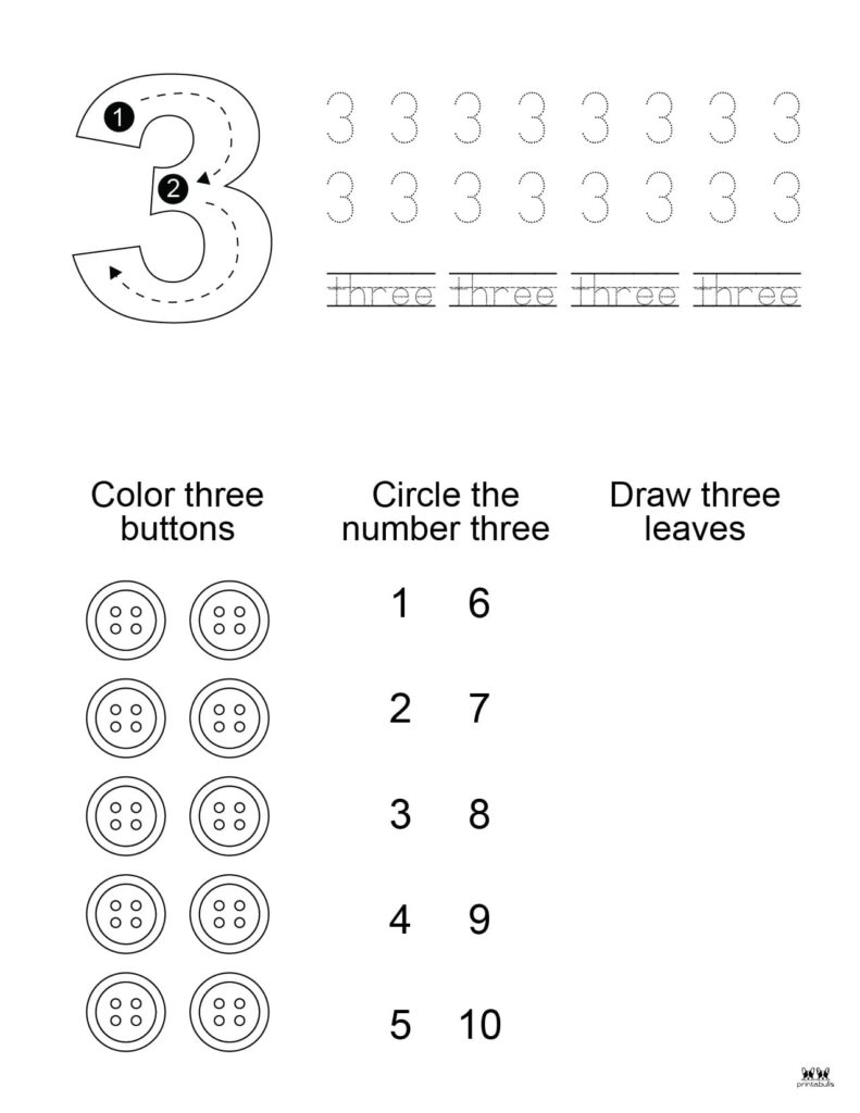 Printable-Number-Three-Tracing-Worksheet-Page-10
