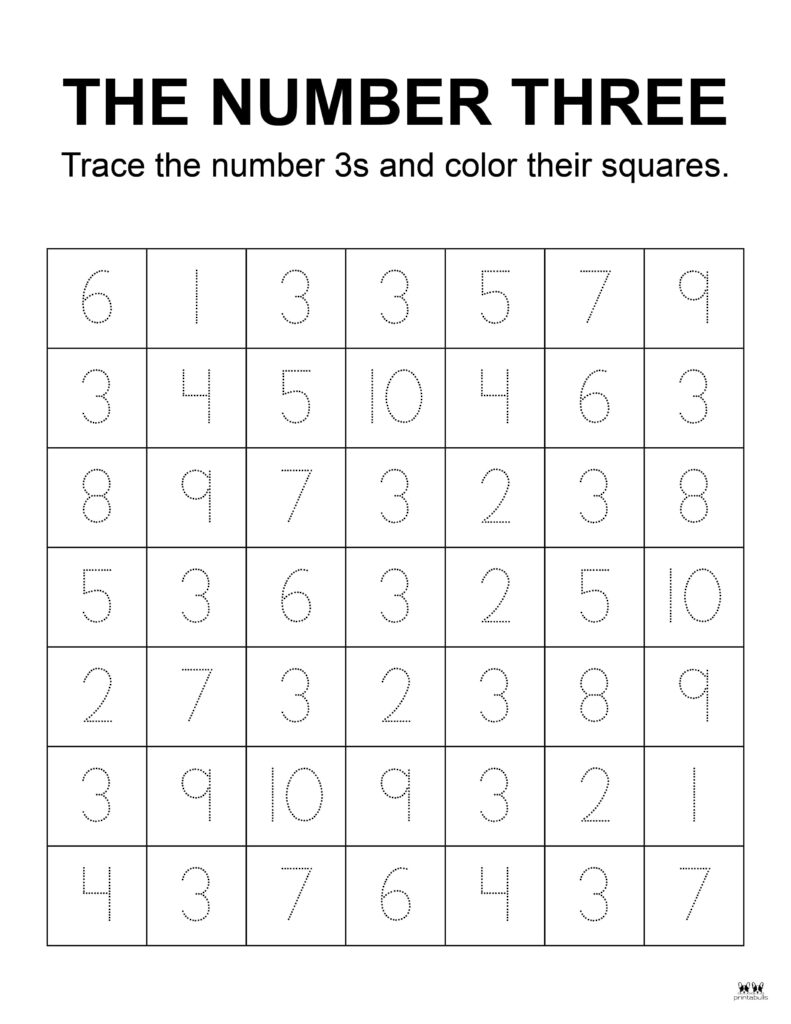 Printable-Number-Three-Tracing-Worksheet-Page-7