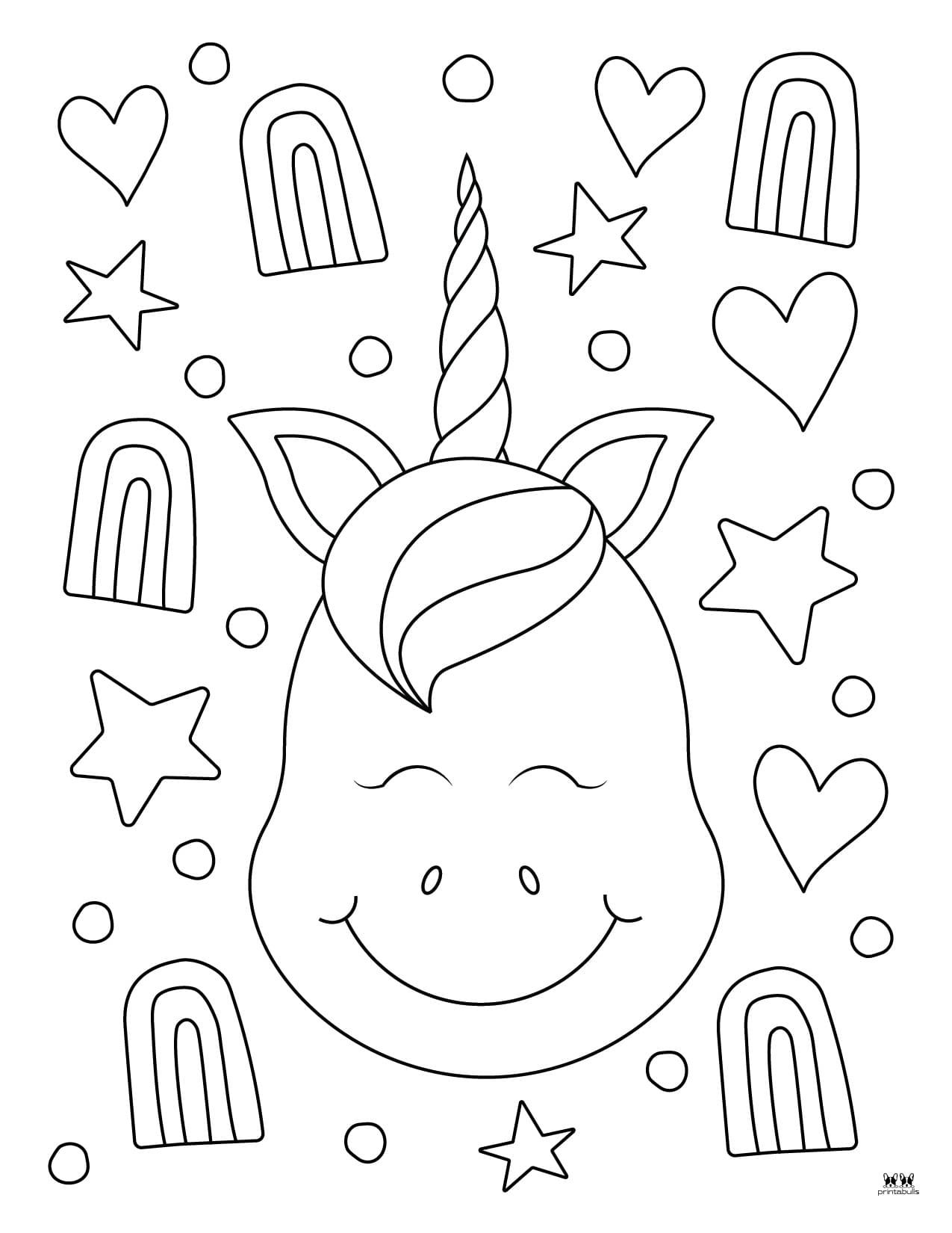 Unicorn Coloring Pages - 150 FREE Coloring Pages | Printabulls