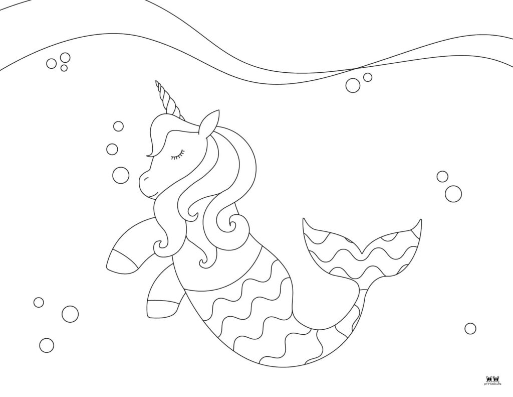 Printable-Unicorn-Mermaid-Coloring-Page-1