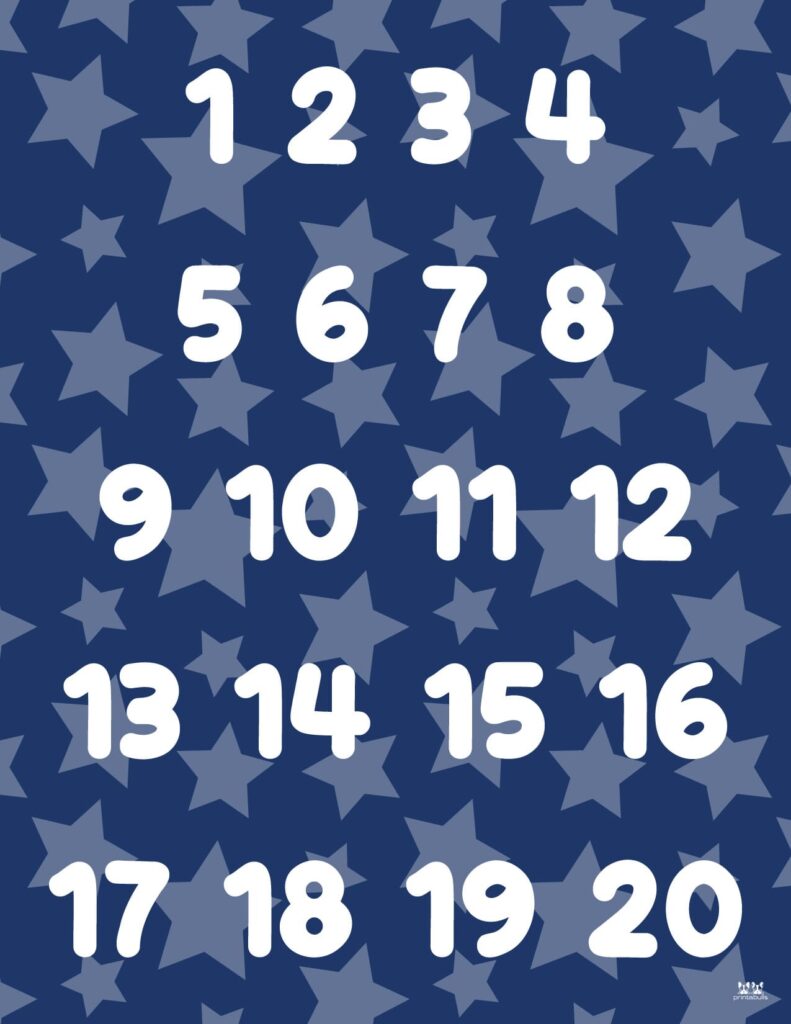 Printable-Bubble-Numbers-1-20-Single-Page-Design-3