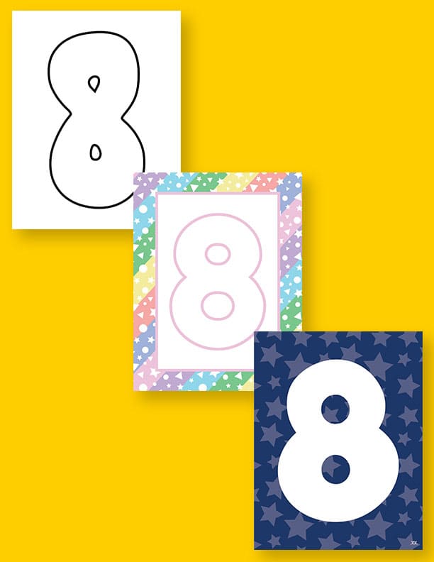 Printable-Bubble-Numbers-8