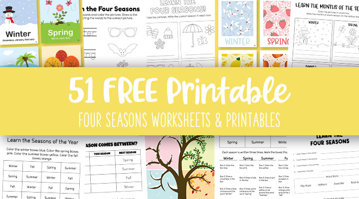Printable-Four-Seasons-Worksheets-And-Printables-Feature-Image