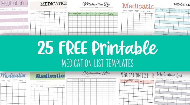 Printable-Medication-List-Templates-Feature-Image