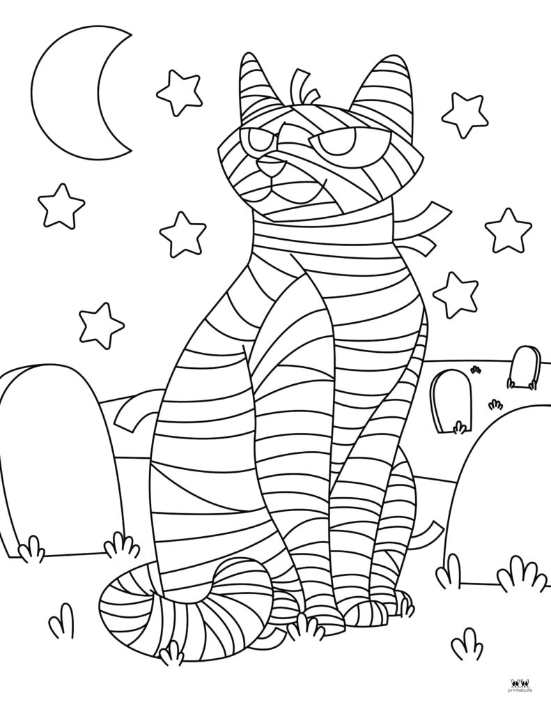 Printable-Mummy-Coloring-Page-9