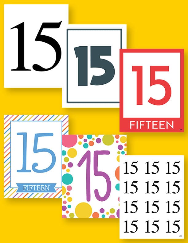 Printable-Number-15