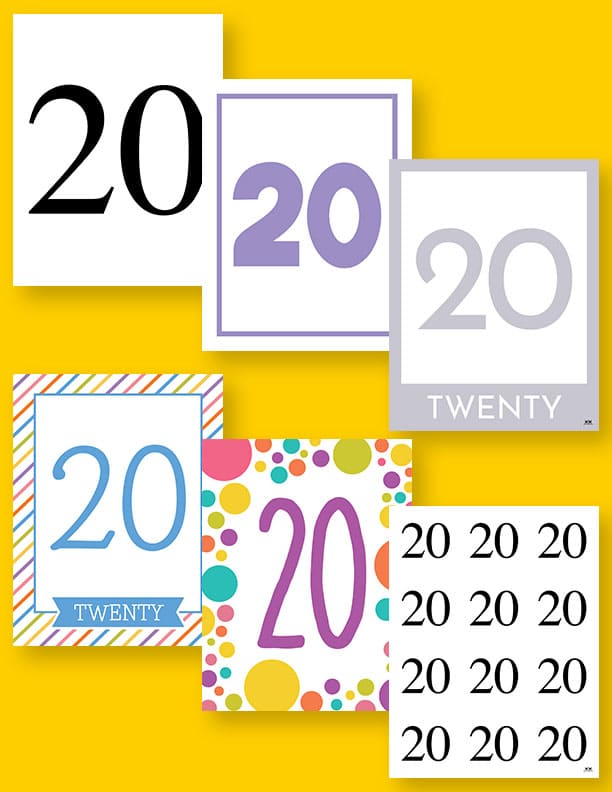 Printable-Number-20