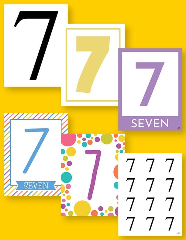 Printable-Number-7