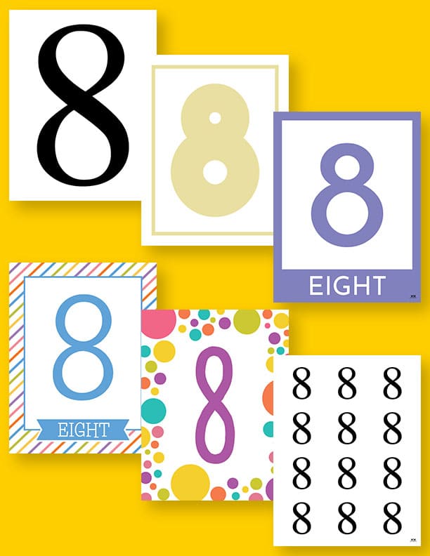 Printable-Number-8