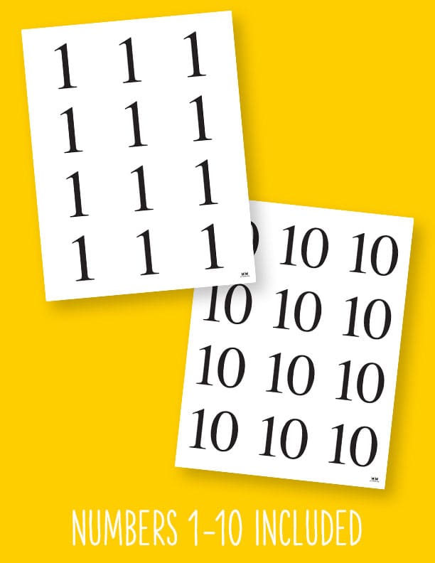 Printable-Numbers-1-10-Design-6