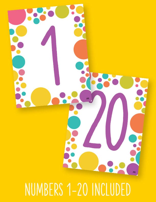 Printable-Numbers-1-20-Design-5