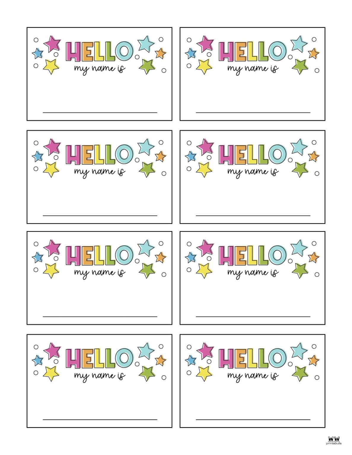 Name Tags 44 Unique Designs FREE Printabulls Name Tags 44 Unique Designs FREE Printabulls