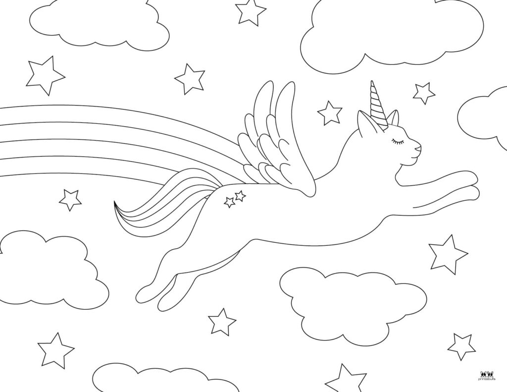 Printable-Unicorn-Cat-Coloring-Page-50