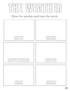 Weather Worksheets &amp; Printables - 50 FREE Pages | Printabulls