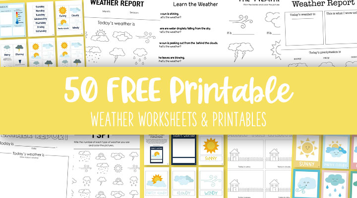 Printable-Weather-Worksheets-And-Printables-Feature-Image