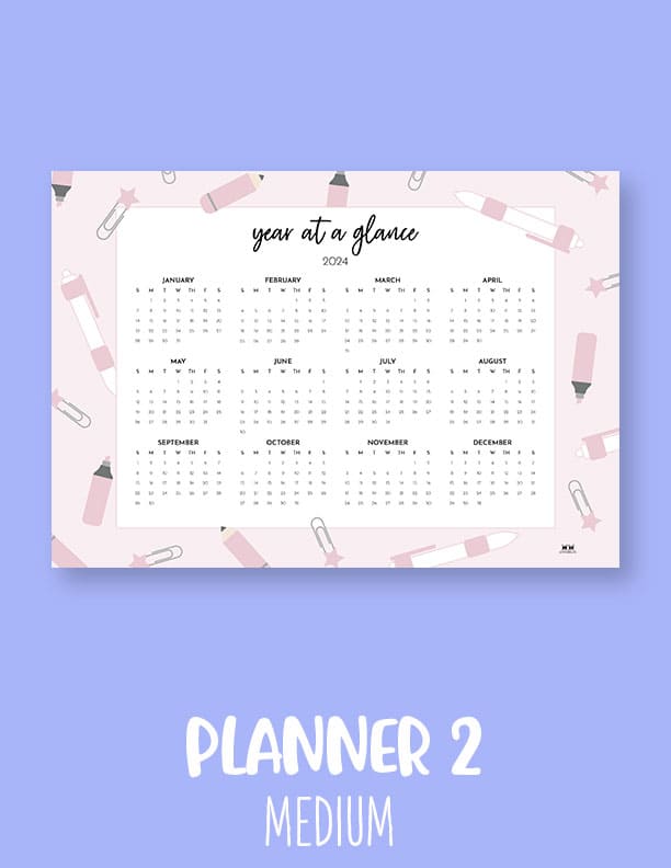 Printable-Yearly-Calendar-Planner-Pages-2-Medium-Size-2024