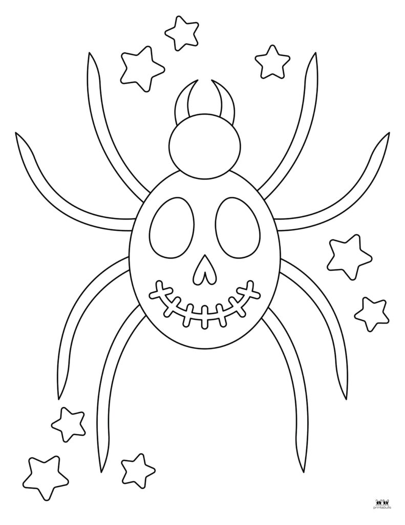 Printable-Halloween-Spider-Coloring-Page-9