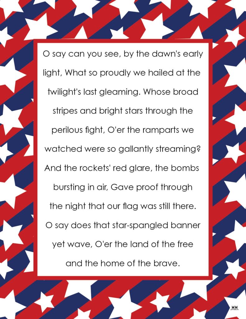 Printable-Star-Spangled-Banner-Lyrics-6