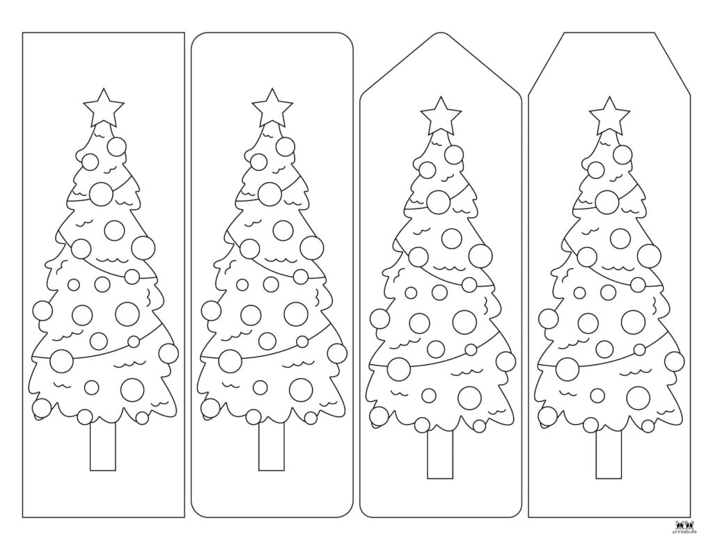 Printable-Christmas-Bookmark-Colorable-3