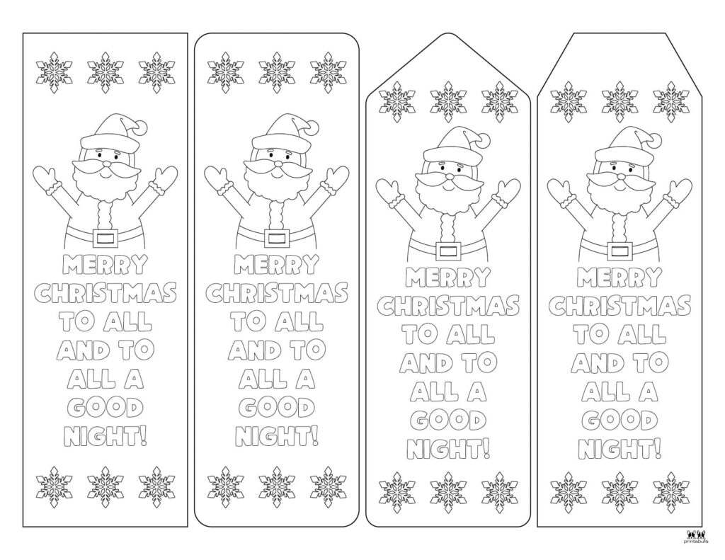 Printable-Christmas-Bookmark-Colorable-7